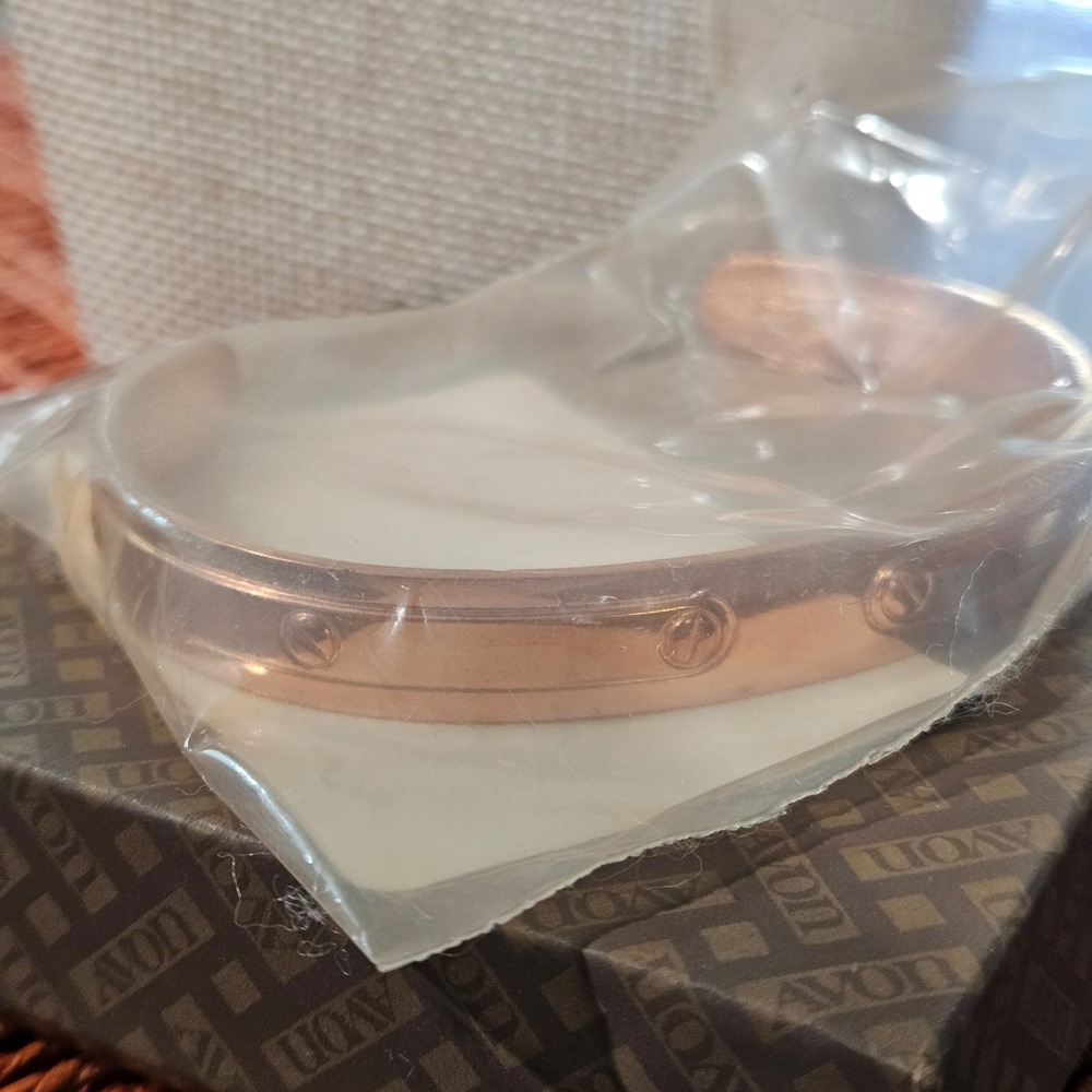 Avon Copper Bracelet with Box